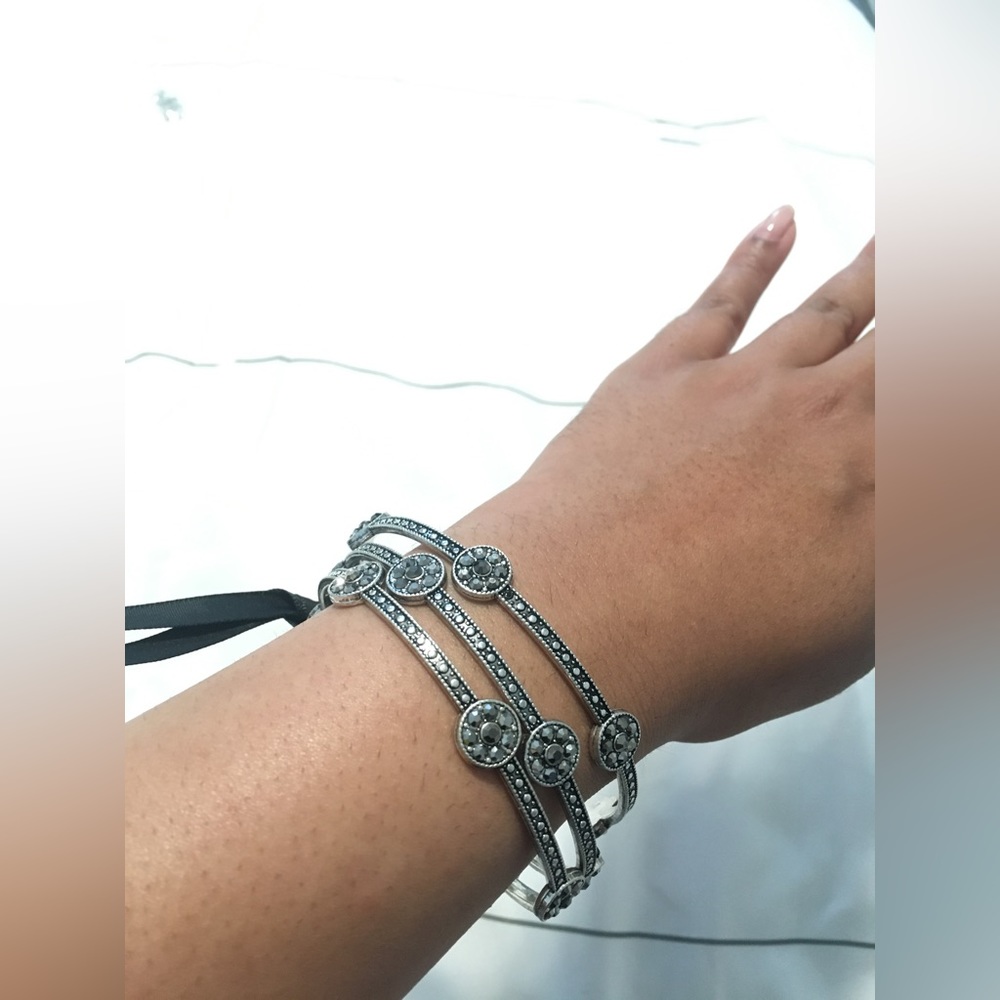 Silver Bangles (set of 3)